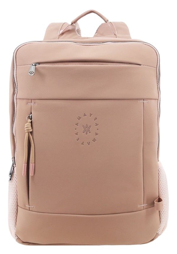 Producto - Mochila Amayra rosa con porta notebook XXL