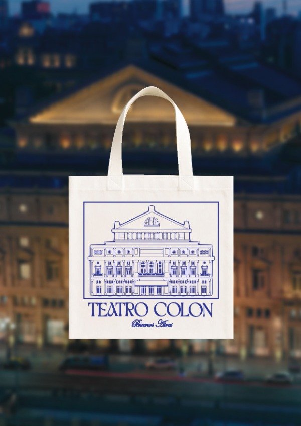Producto - Tote bag TEATRO COLON