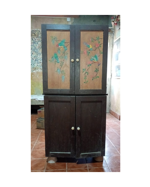 Producto - Aparador almacenero de madera / 125x60x33