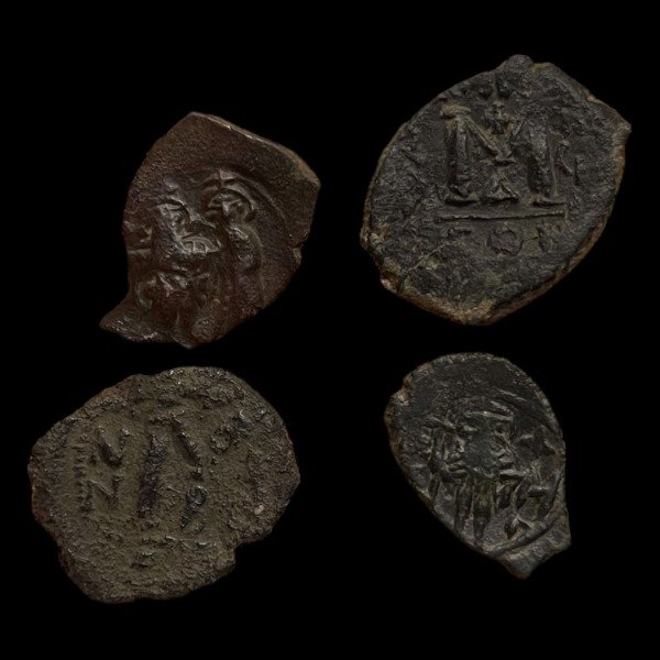 Producto - Lote de 4 Monedas del Imperio Bizantino a clasificar