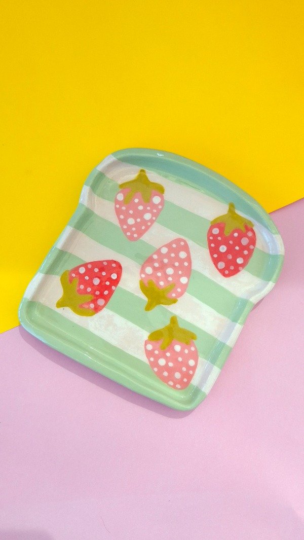 Producto - Plato Tostada Frutillas