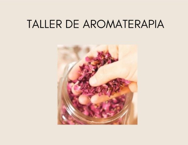 Producto - TALLER DE AROMATERAPIA