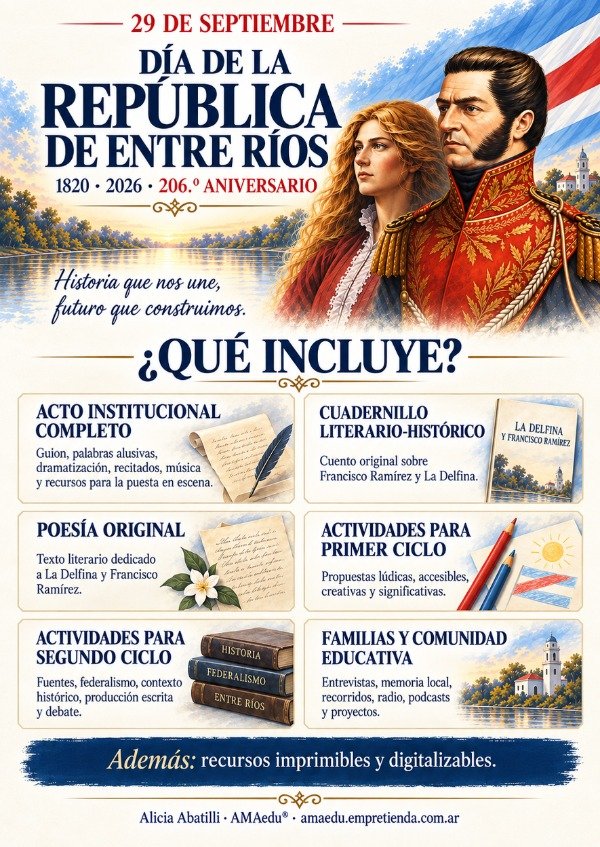 Producto - Pack 29 DE SEPTIEMBRE - Acto REPÚBLICA DE ENTRE RÍOS - 1