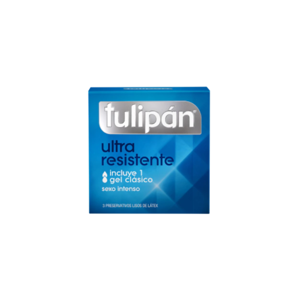 Producto - Preservativos Tulipán Ultra Resistente x 3un.