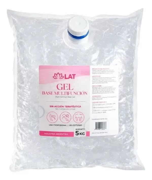 Producto - SACHET GEL BASE LAT  X 5kg- Aprobado por ANMAT