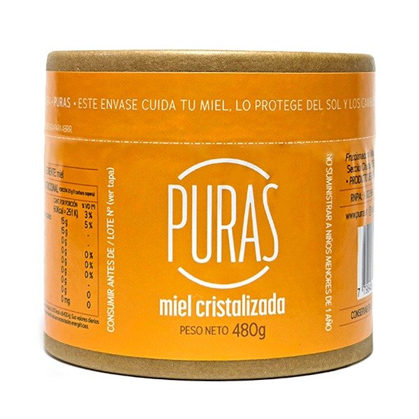 Producto - Miel cristalizada monofloral 480 gr.