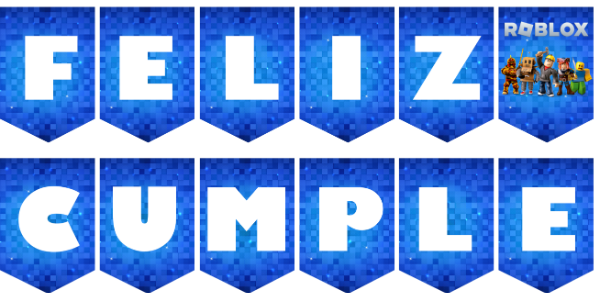 Producto - BANDERIN ROBLOX 1