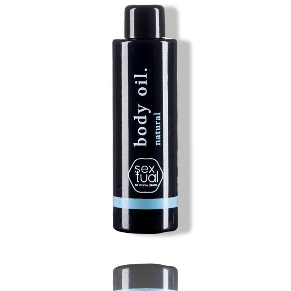 Producto - Aceite para masajes y lubricante NATURAL Body oil x60ml Sextual