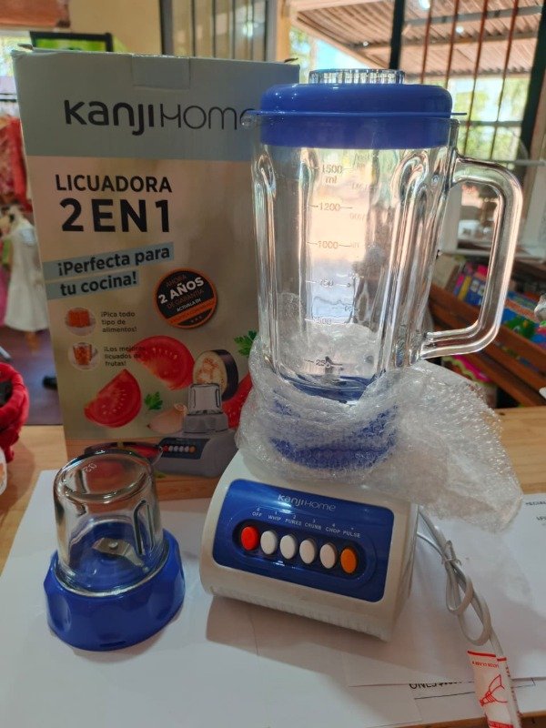 Producto - LICUADORA 2 EN 1 KANJIHOME 600W
