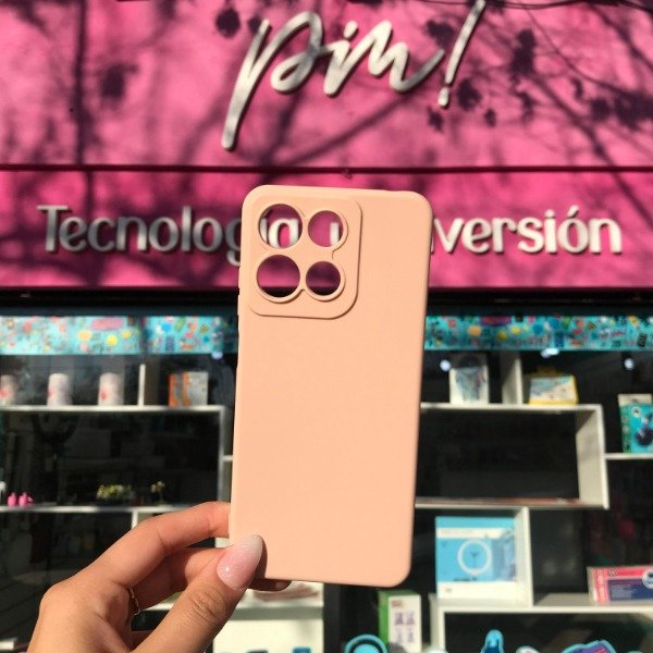 Producto - Motorola G15 Funda Silicona Color Nude