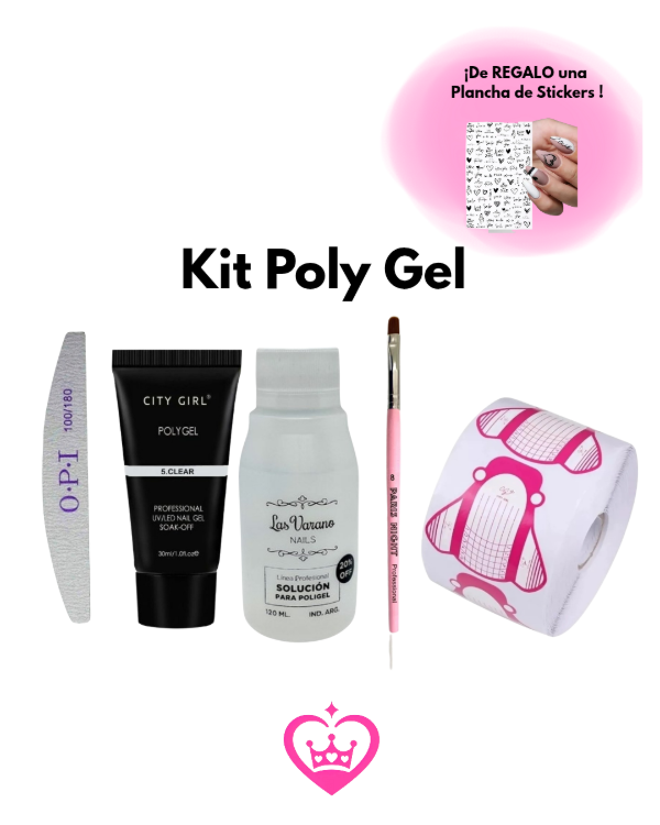 Producto - Kit Polygel + Sticker de REGALO