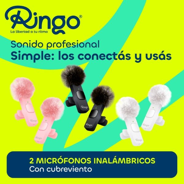 Producto - Microfono inalambrico doble RINGO