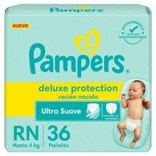 Producto - PAMPERS DELUXE TALLE RN + X 36