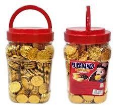 Producto - MINI MONEDAS DE CHOCOLATE SUCEDANEO X300UN