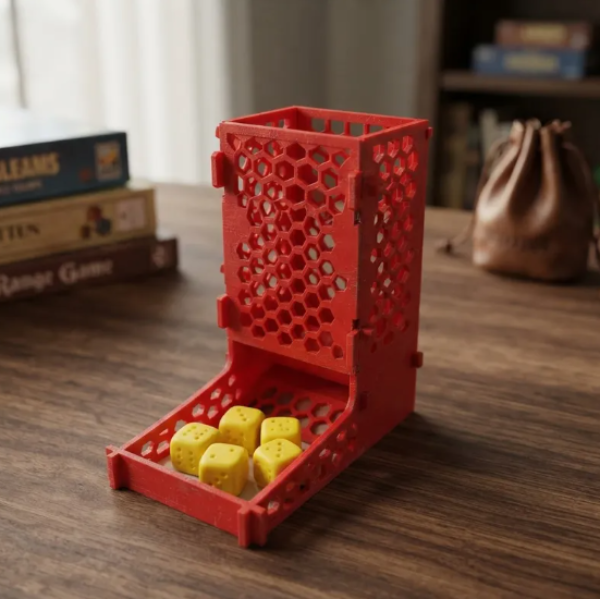 Producto - Dados braille y adaptados + Torre de lanzamiento - 0
