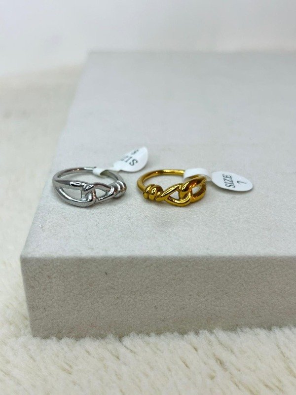 Producto - Anillo nudos acero
