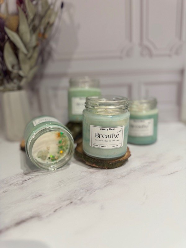 Producto - Vela meditación - "Breathe"