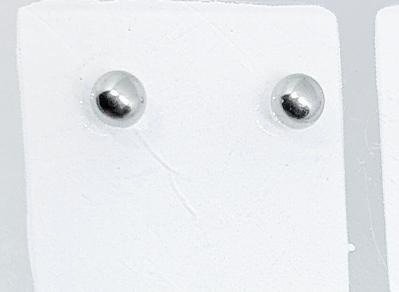 Producto - Aros bolita platiado
