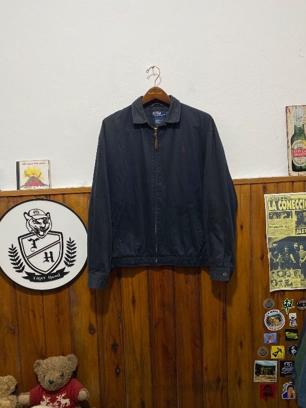 Producto - POLO RALPH LAUREN HARRINGTON AZUL (M AMPLIO)