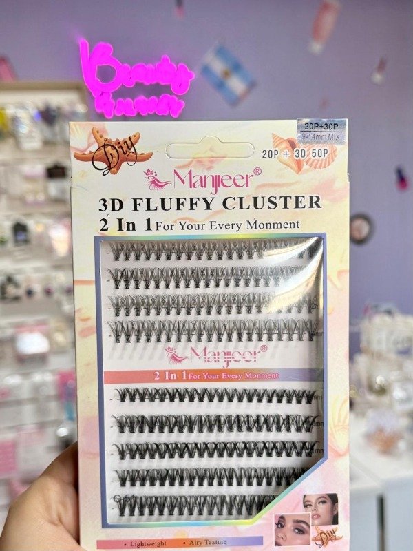 Producto - Pestañas por punto 2 en 1 209+30p
