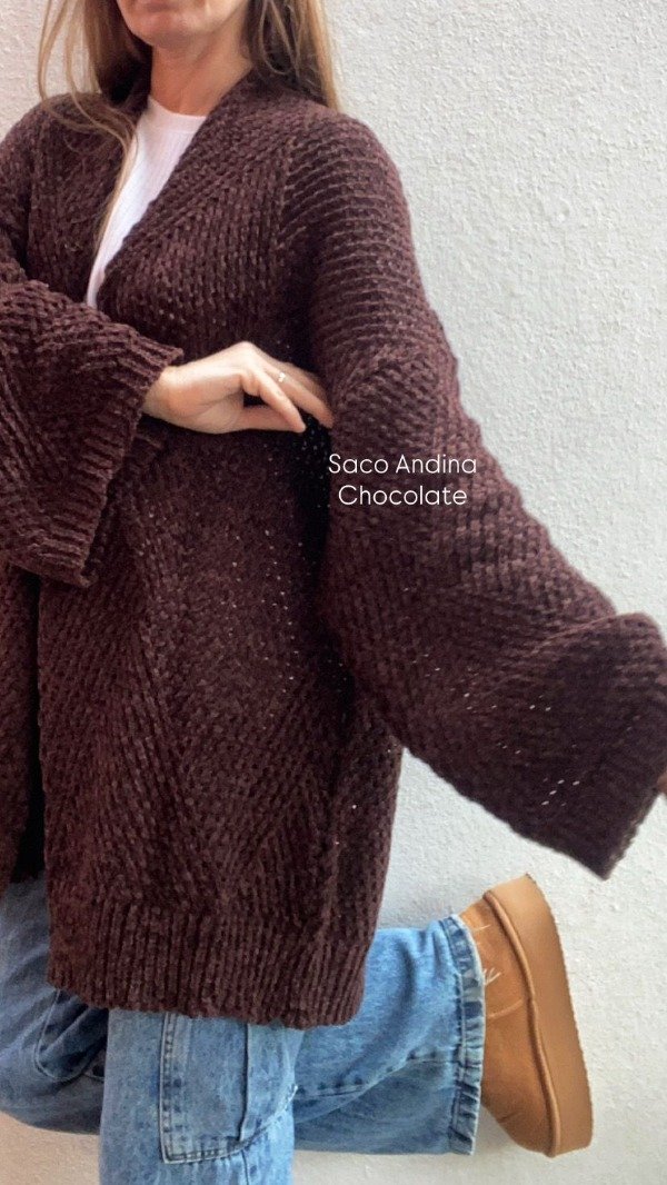 Producto - Saco Andina Chocolate