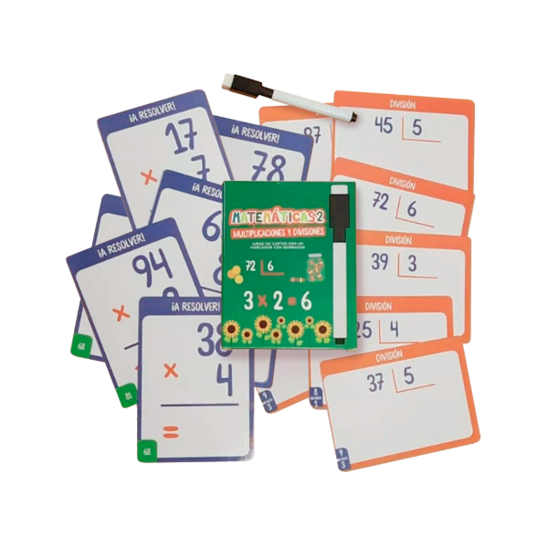 Producto - Cartas Matemáticas (2 modelos)