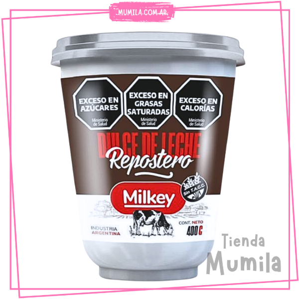 Producto - Dulce de leche Milkey x400gr Repostero