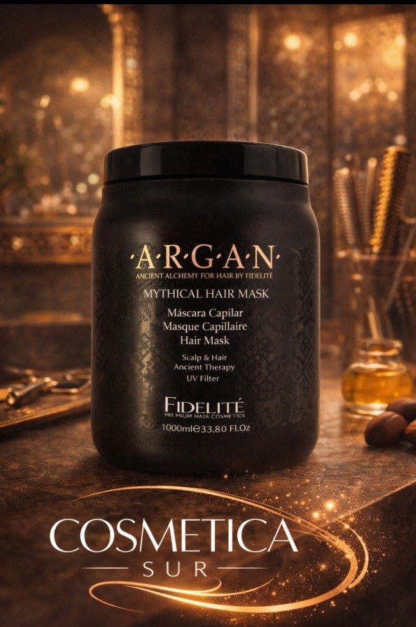 Producto - mythical máscara capilar argán fidelite x 1000 grs