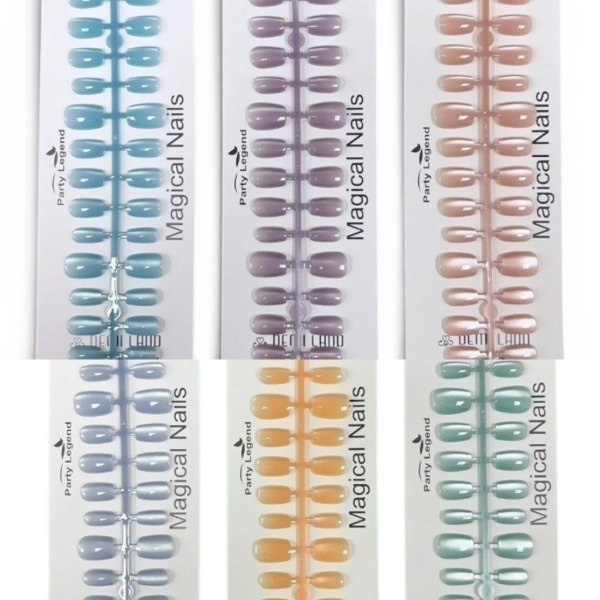 Producto - MAGICAL NAILS UÑAS PRESS ON (CUADRADA CHICA)