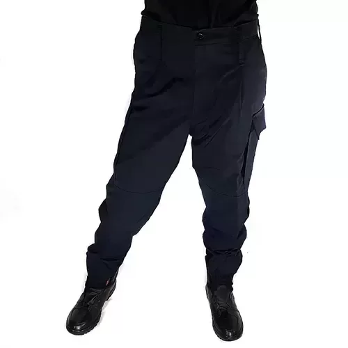 Producto - Pantalón de Bomberos Fajina Uniforme Ripstop Antidesgarro Azul