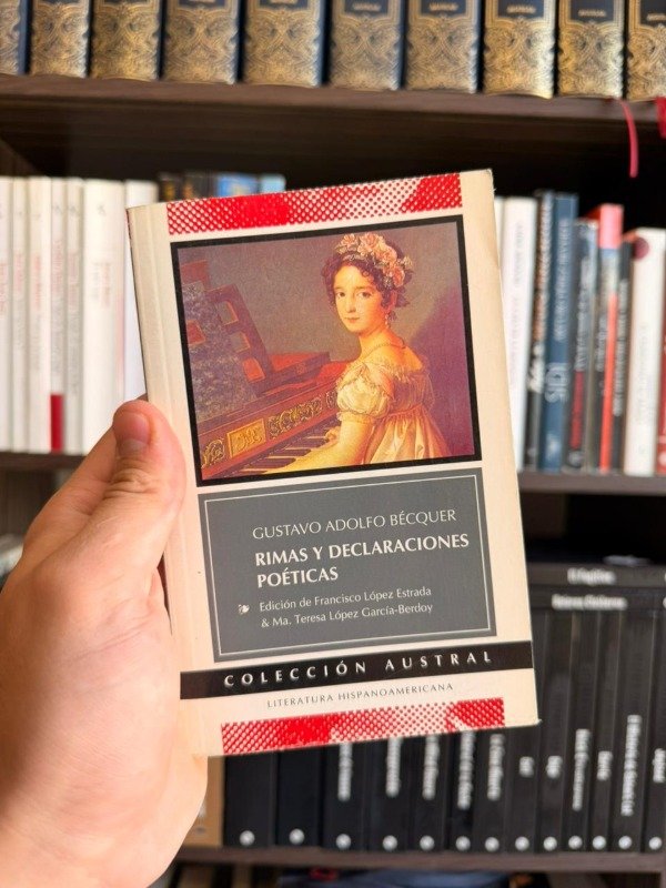 Producto - Rimas y declaraciones poeticas (Gustavo Adolfo Becquer)