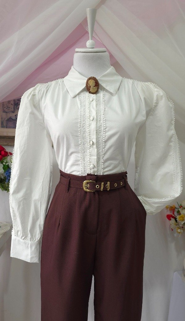Producto - Camisa Dafne Blanca! IMPORTADA NUEVA