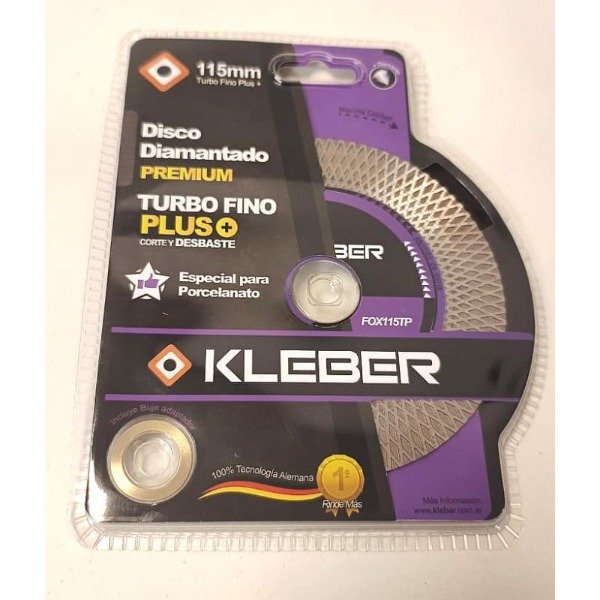 Producto - 6219   DISCO DIAMANTADO TURBO FINO PLUS 115
