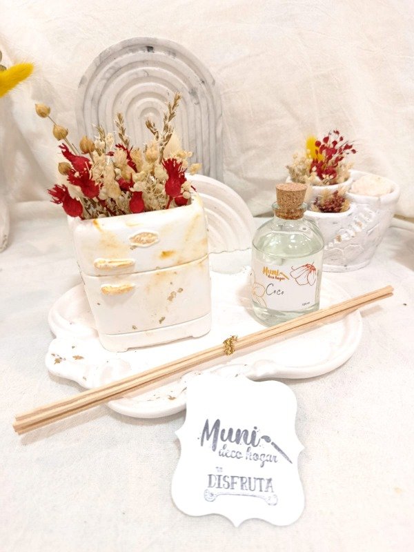 Producto - Combo macetita yeso ceramico vintage