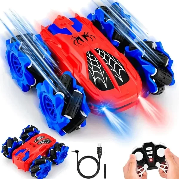 Producto - AUTO ACROBATICO CON CONTROL REMOTO Y CONTROL GESTICULAR STUNT