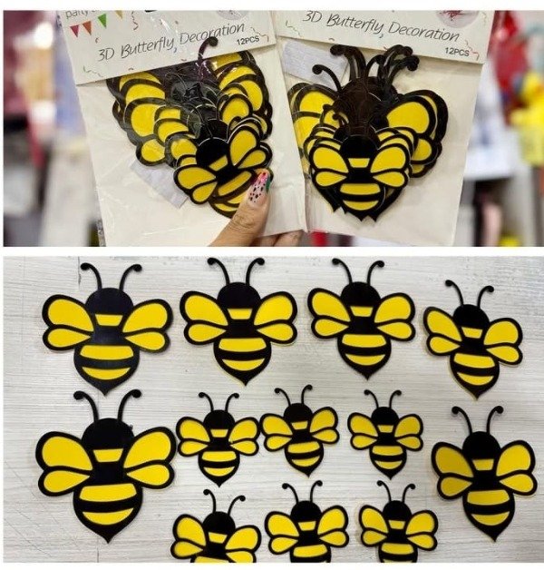 Producto - Blister abeja papel x12u