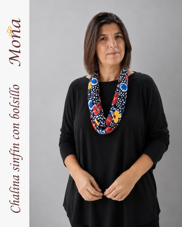 Producto - Chalina sinfín con bolsillo - 4