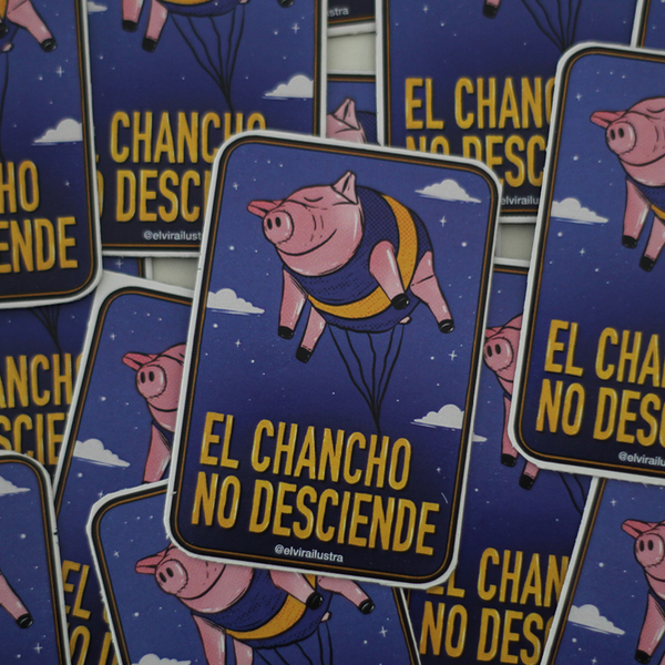 Producto - Imán BOCA - Chancho