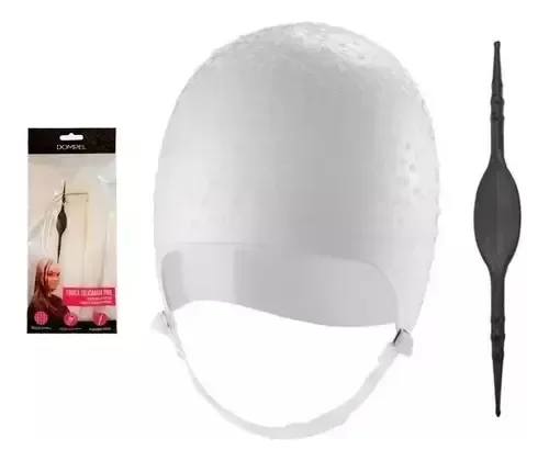 Producto - GORRO SILICONADO BLANCO - DOMPEL