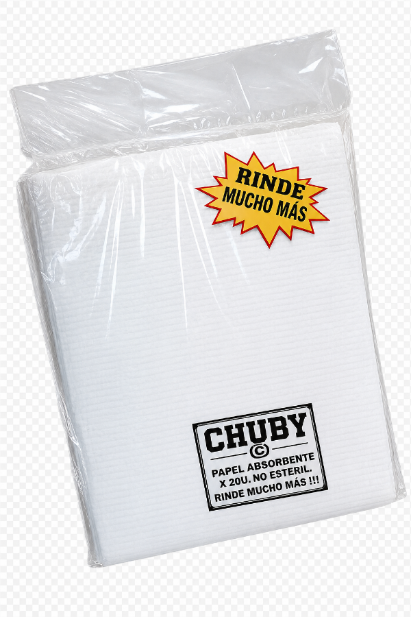 Producto - PAÑOS ABSORBENTES CHUBY X 20U