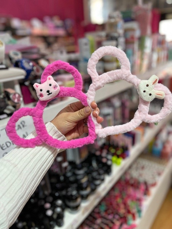 Producto - Vincha osito con orejas de peluche - 0