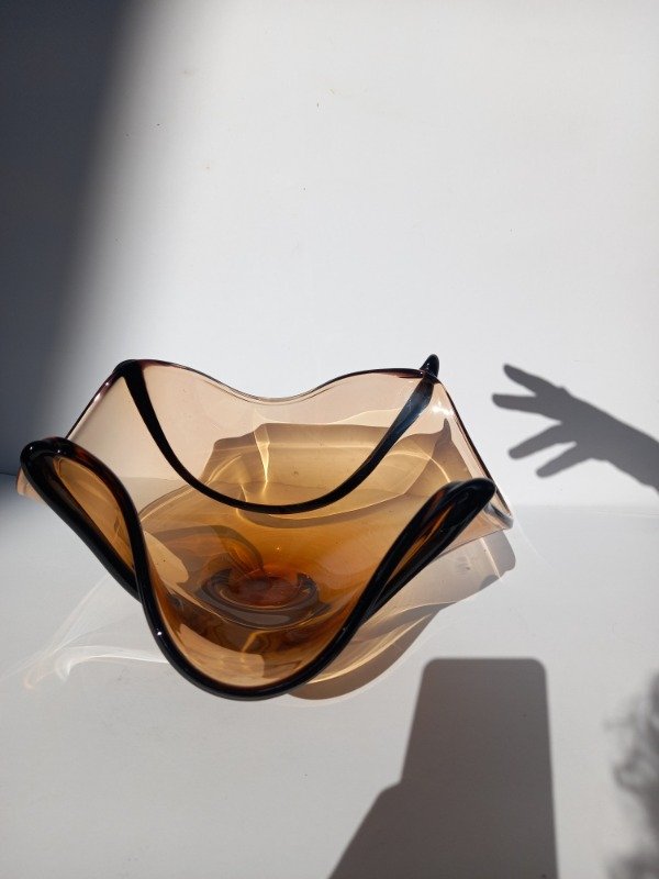 Producto - Centro de murano caramelo