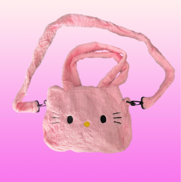 Producto - Cartera Peluche HELLO KITTY ROSA - 1