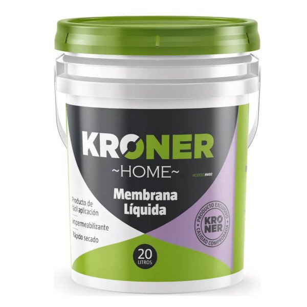 Producto - Membrana liquida Kroner x 20 kgs Blanco
