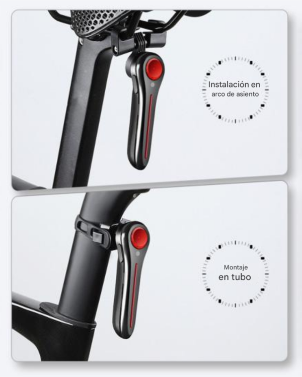 Producto - Luz de Freno Automática y Encendido Inteligente USB-C BikeCraft T24