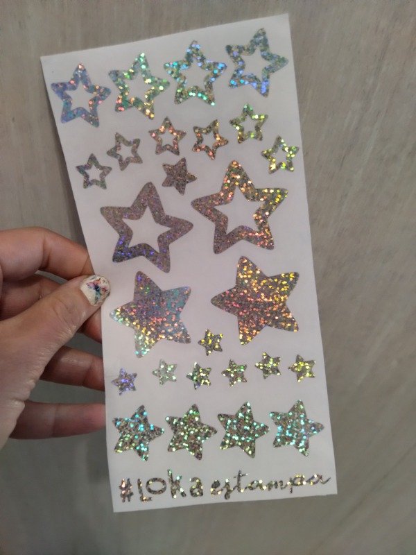 Producto - Vinilos de Corte 10x20cm HG Estrellas