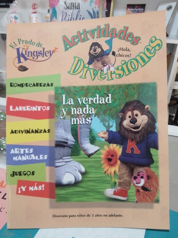 Producto - Libro Bíblico Para Colorear Niños Kingsley La Verdad