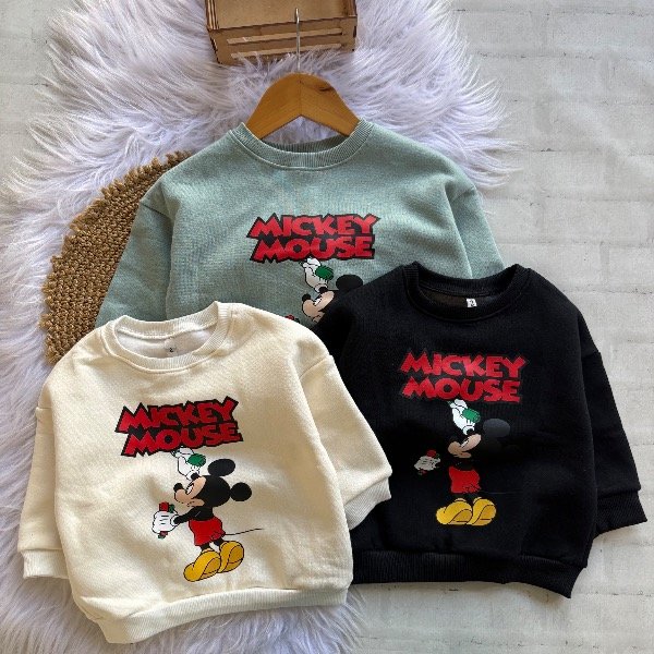 Producto - Buzo Mickey en 3 colores talles hasta 4 años