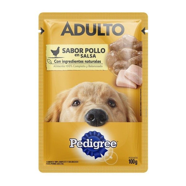 Producto - Pedigree sabor pollo en salsa adulto
