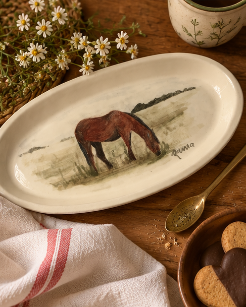 Producto - Bandeja ovajada chica Caballo zaino - 4